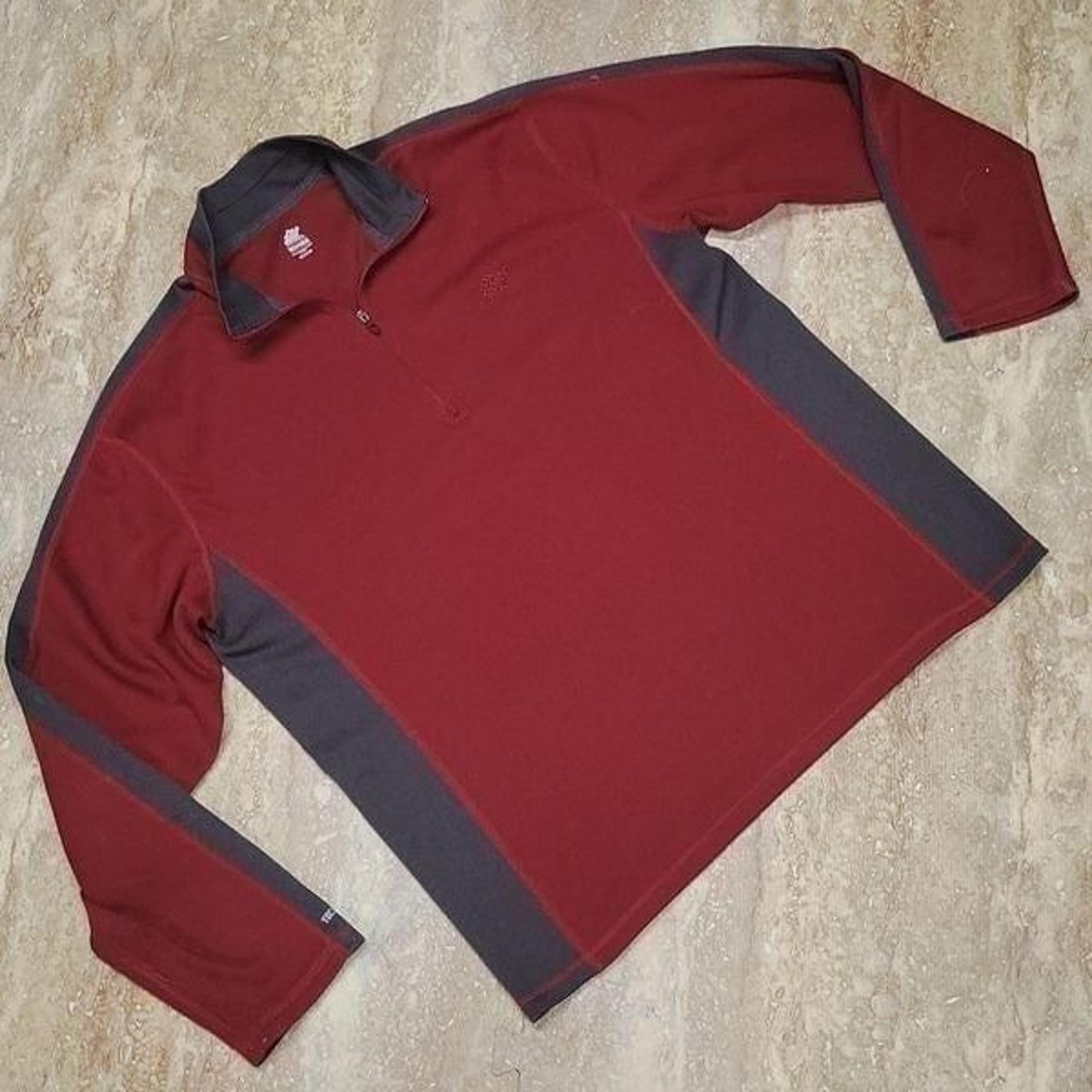 EASTERN MOUNTAIN SPORTS MENS TECHWICK POLY PULLOVER SIZE MEDIUM