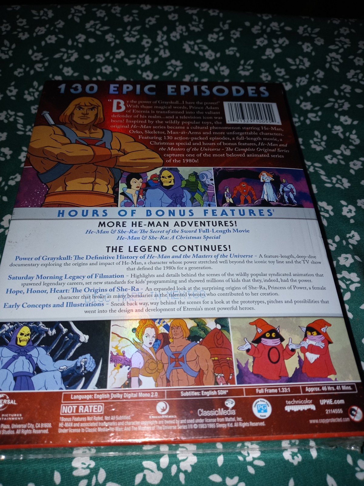 Sealed DVD Complete Original & 2nd Season He-Man & The Masters of The Universe