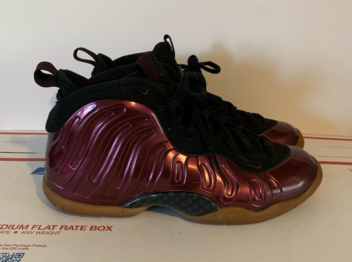 Nike foamposite athletic shoes