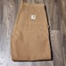 Size 44x32 - Men's Vintage Carhartt 62W Double Knee Work Pants Duck Brown
