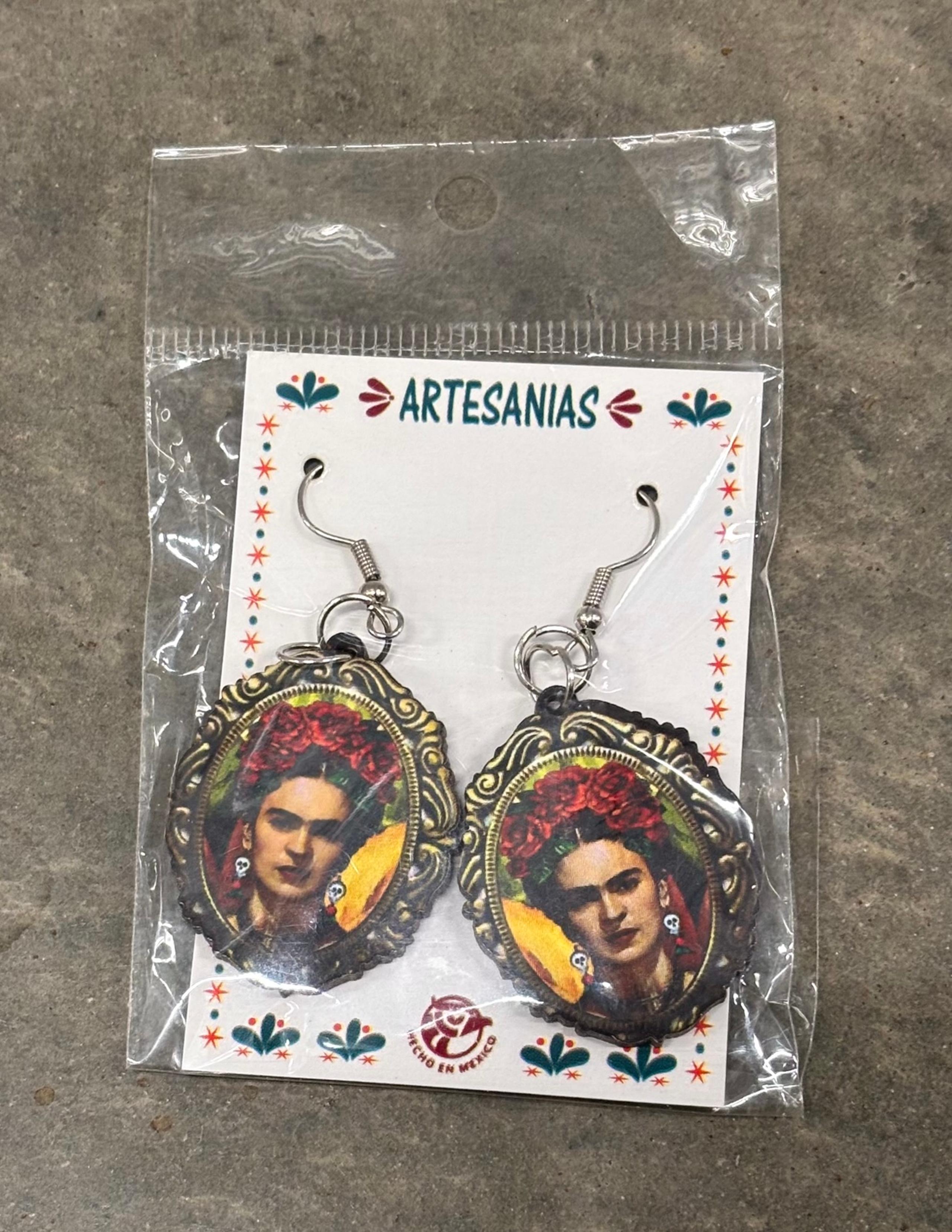 Frida Kahlo Acrylic Earrings