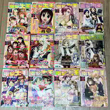 Monthly Dengeki Daioh Magazine 2002 COMPLETE SET 1-12 Azumanga Daioh etc. Japan