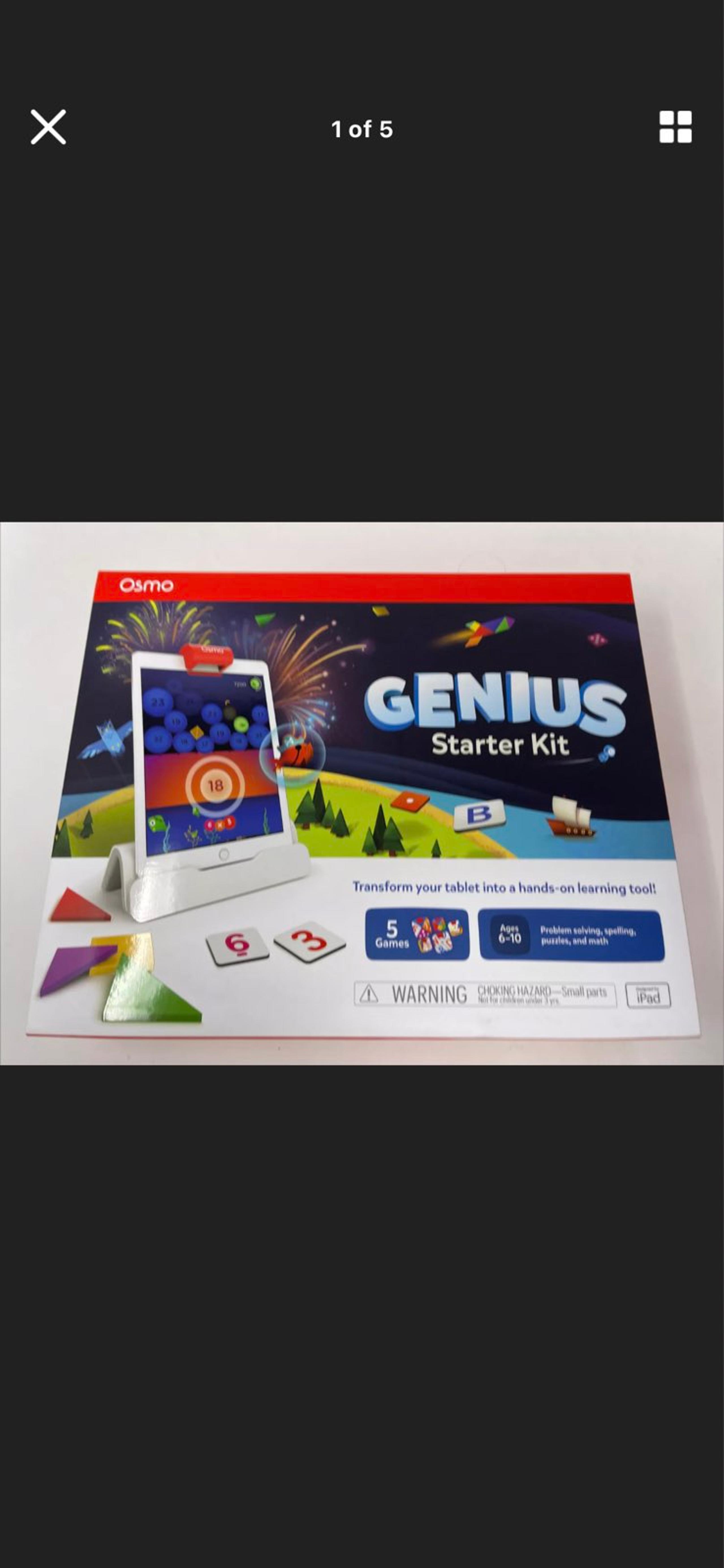 Osmo genius starter kit for ipad android