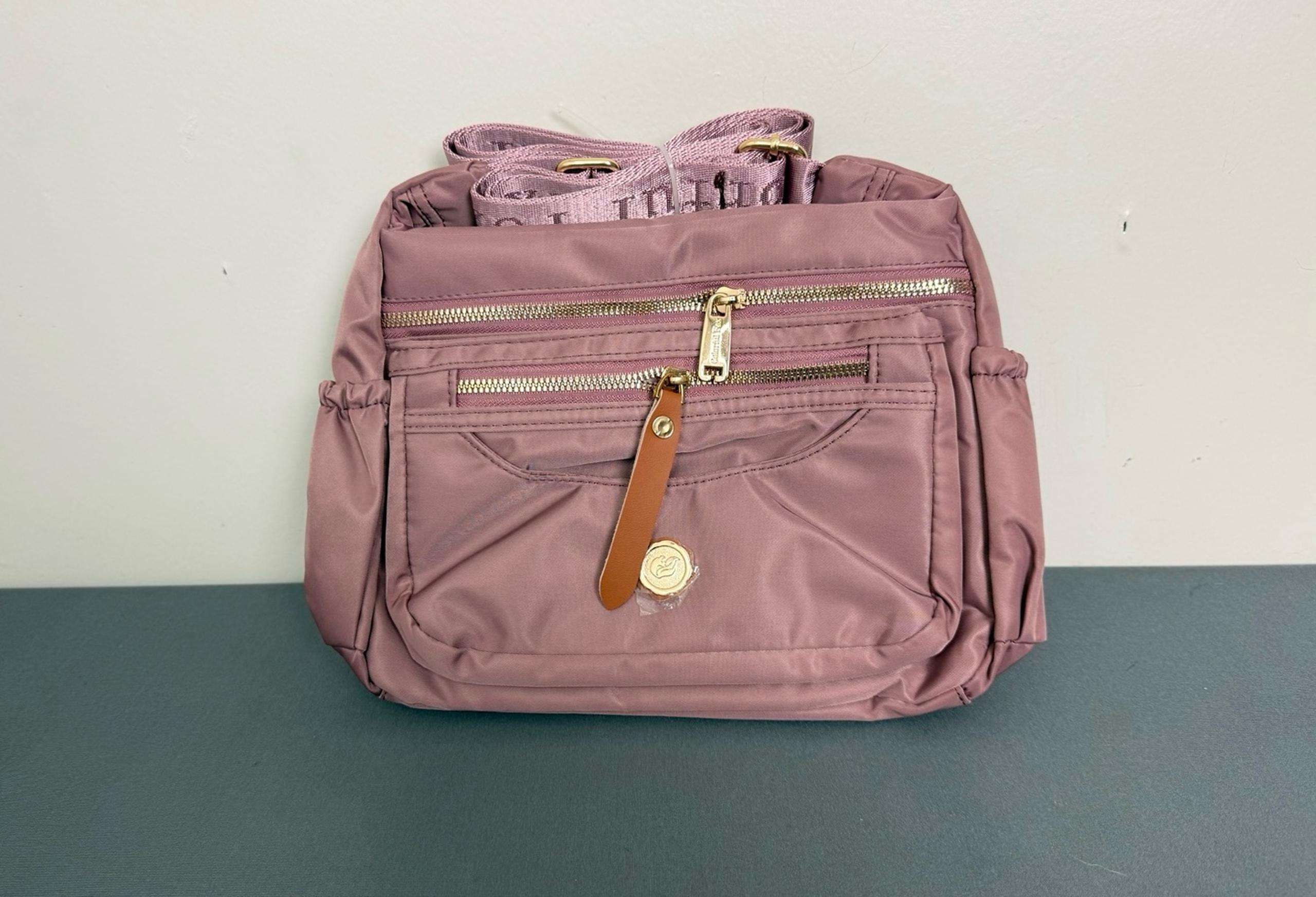 New Colorful Fox Crossbody Purse Bag w/ Pockets, adjustable strap