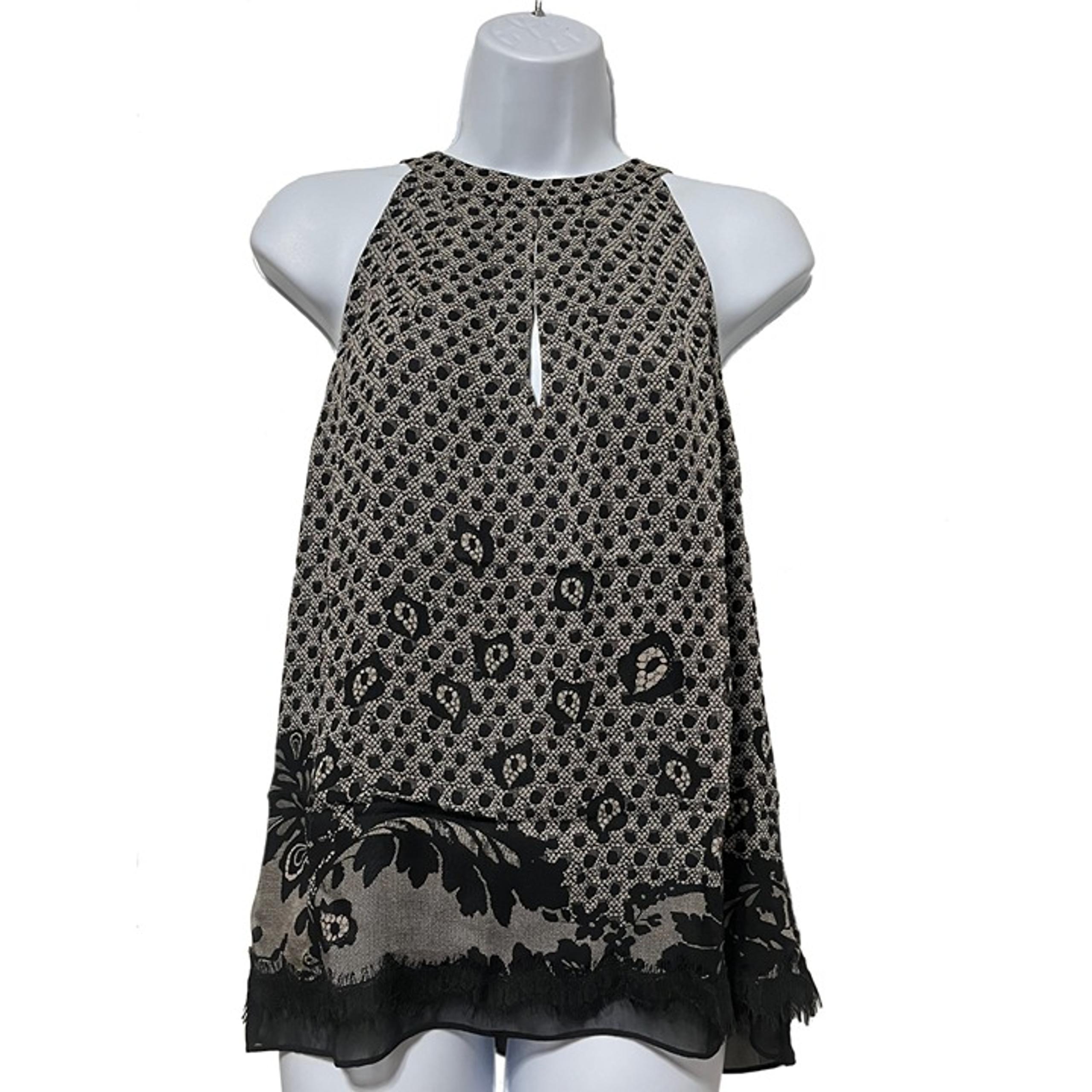 Diane von Furstenberg Silk Halter Neck Top, Size 8