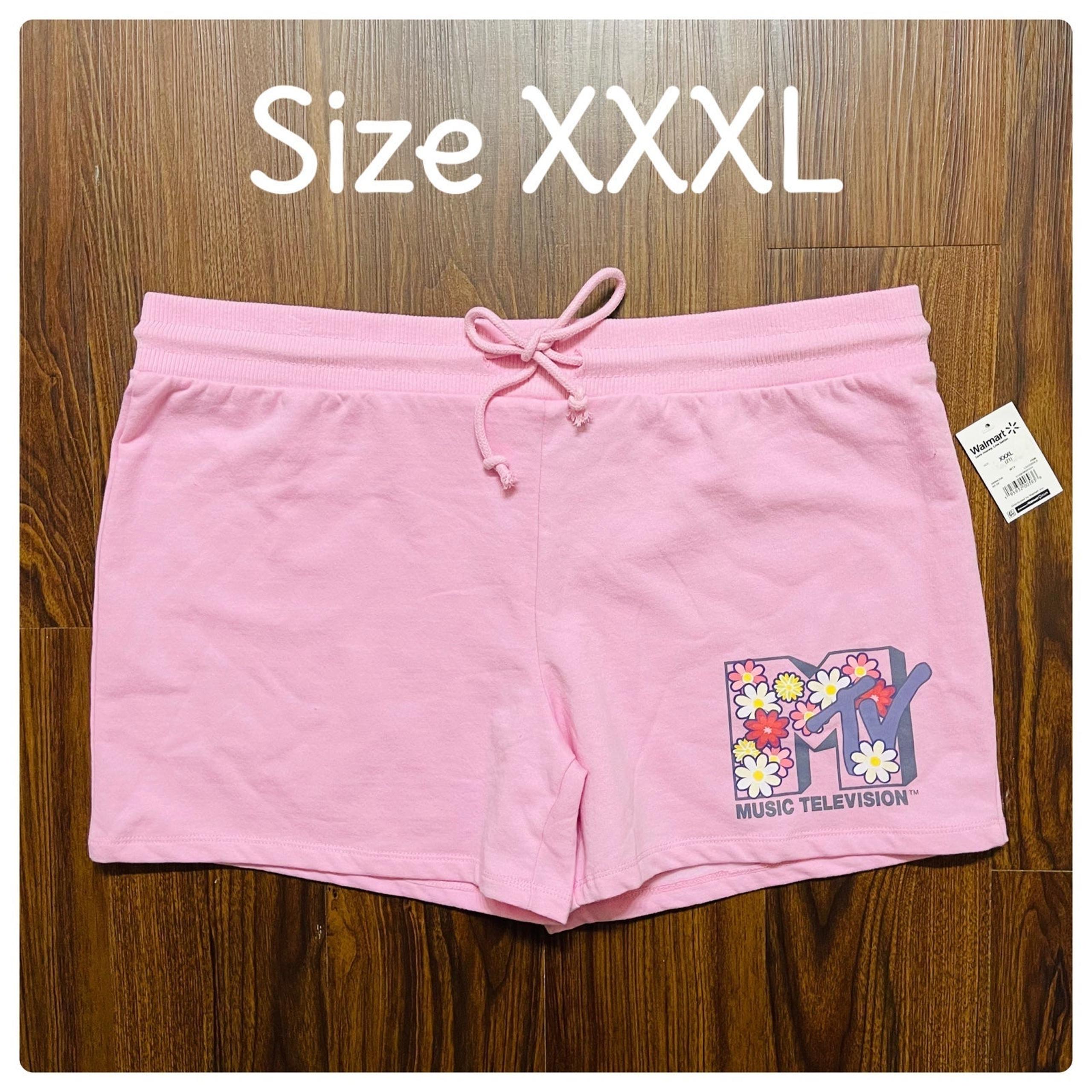 Women’s Pink MTV Shorts Size XXXL NEW