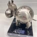Cow Sculpture Brushed Welded Galvanized Iron Large Metal Art Metalwork