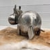 Cow Sculpture Brushed Welded Galvanized Iron Large Metal Art Metalwork