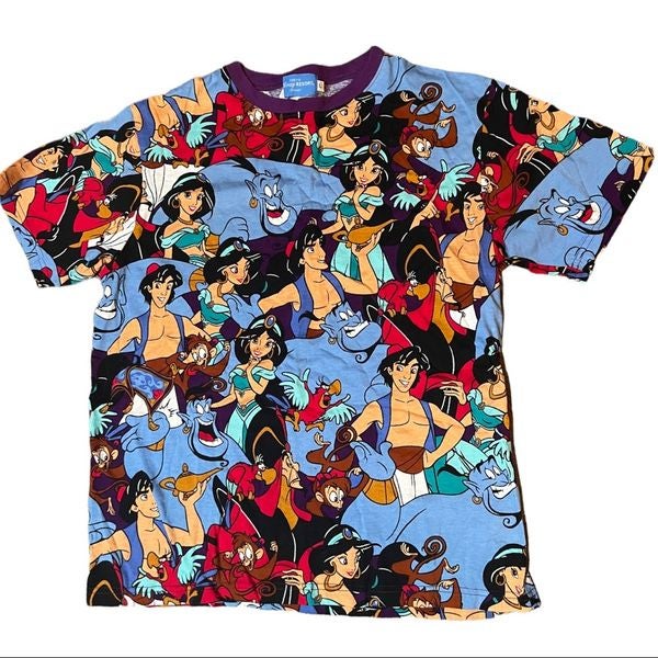 Tokyo Disney Aladdin All-Over Print Tee