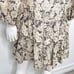 Soleiluna Sydney Floating Cotton Drop Waist Mini Dress in Vintage Blooms Size L