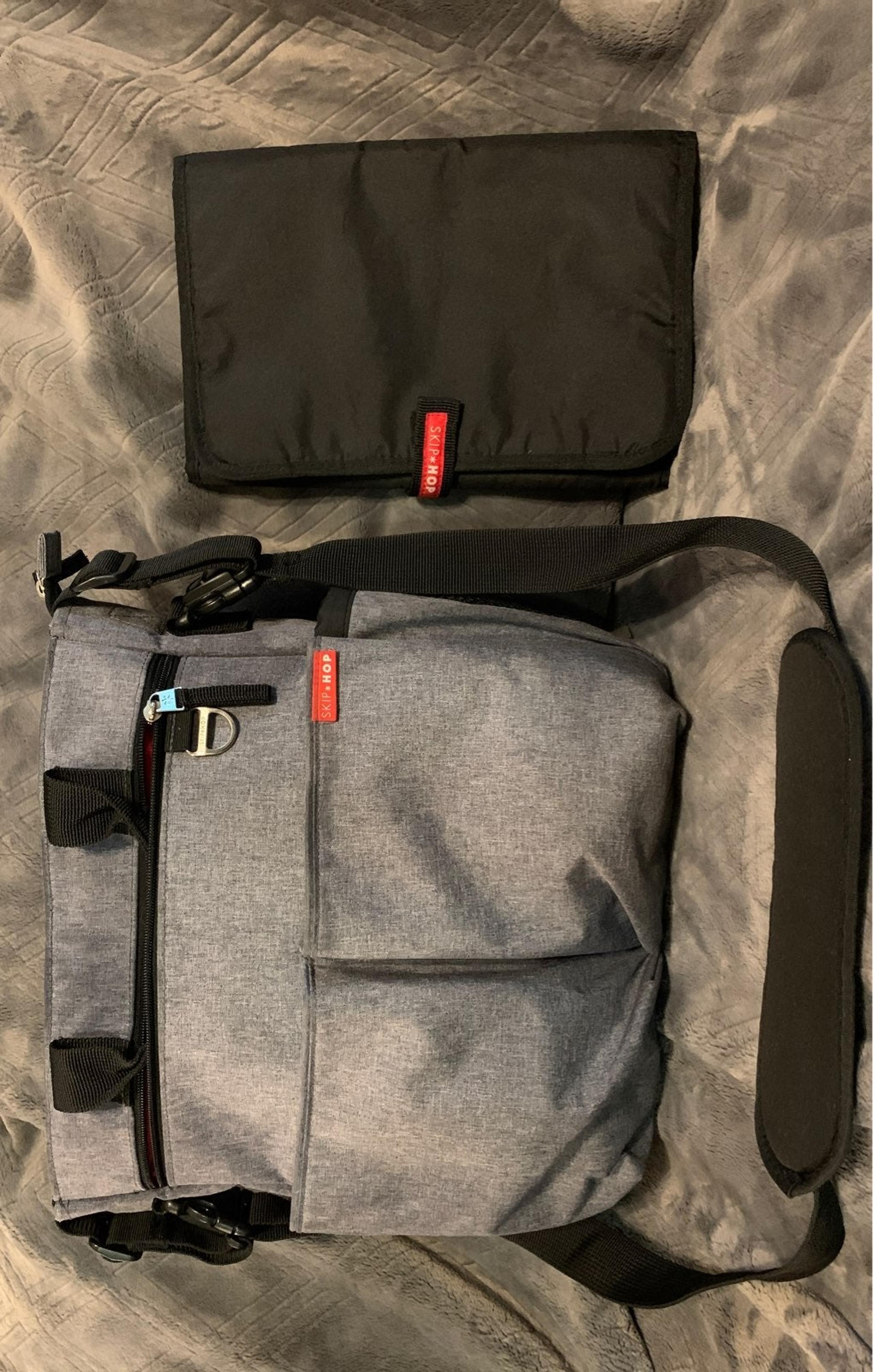 10 pocket skip hop diaper bag