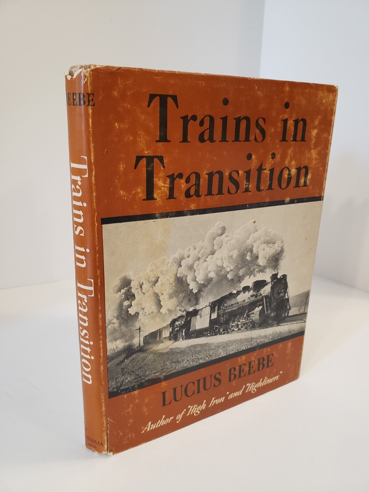 Trains in Transition Lucius Beebe 1st edition 1941 Vintage Railroading Bonanza