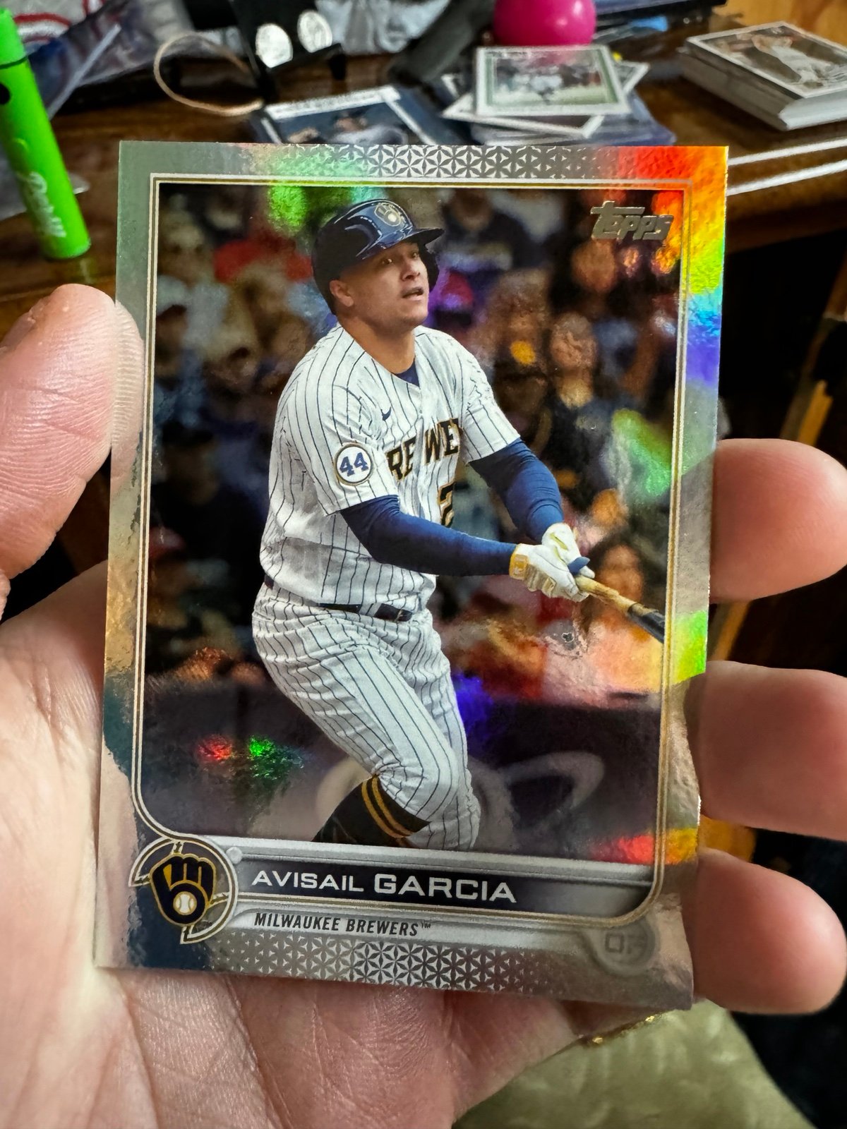 Avisail Garcia Topps Chrome Milwaukee Brewers