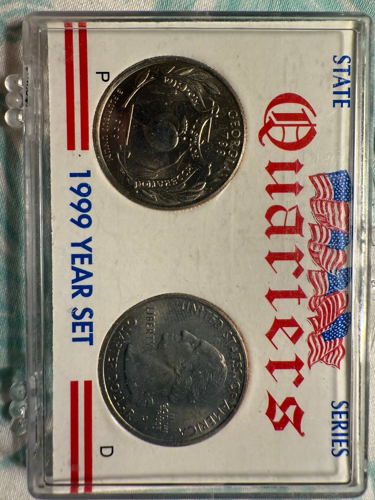 Collectible state quarter Set Proof GEARGIA D