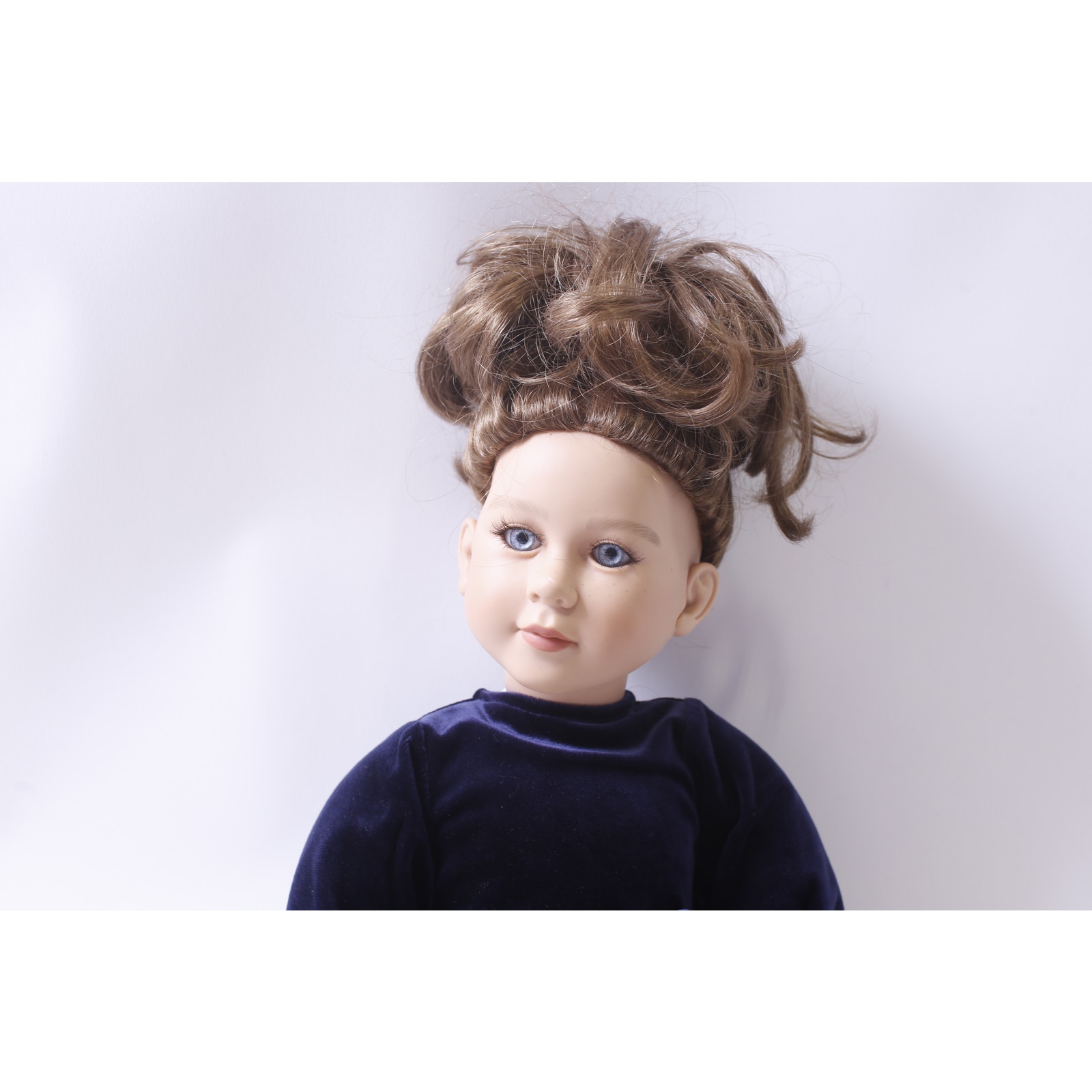 1997, My Twin Doll, Vincent DeFilippo, Brunette, Blue Eyes, Freckles, Vintage, D
