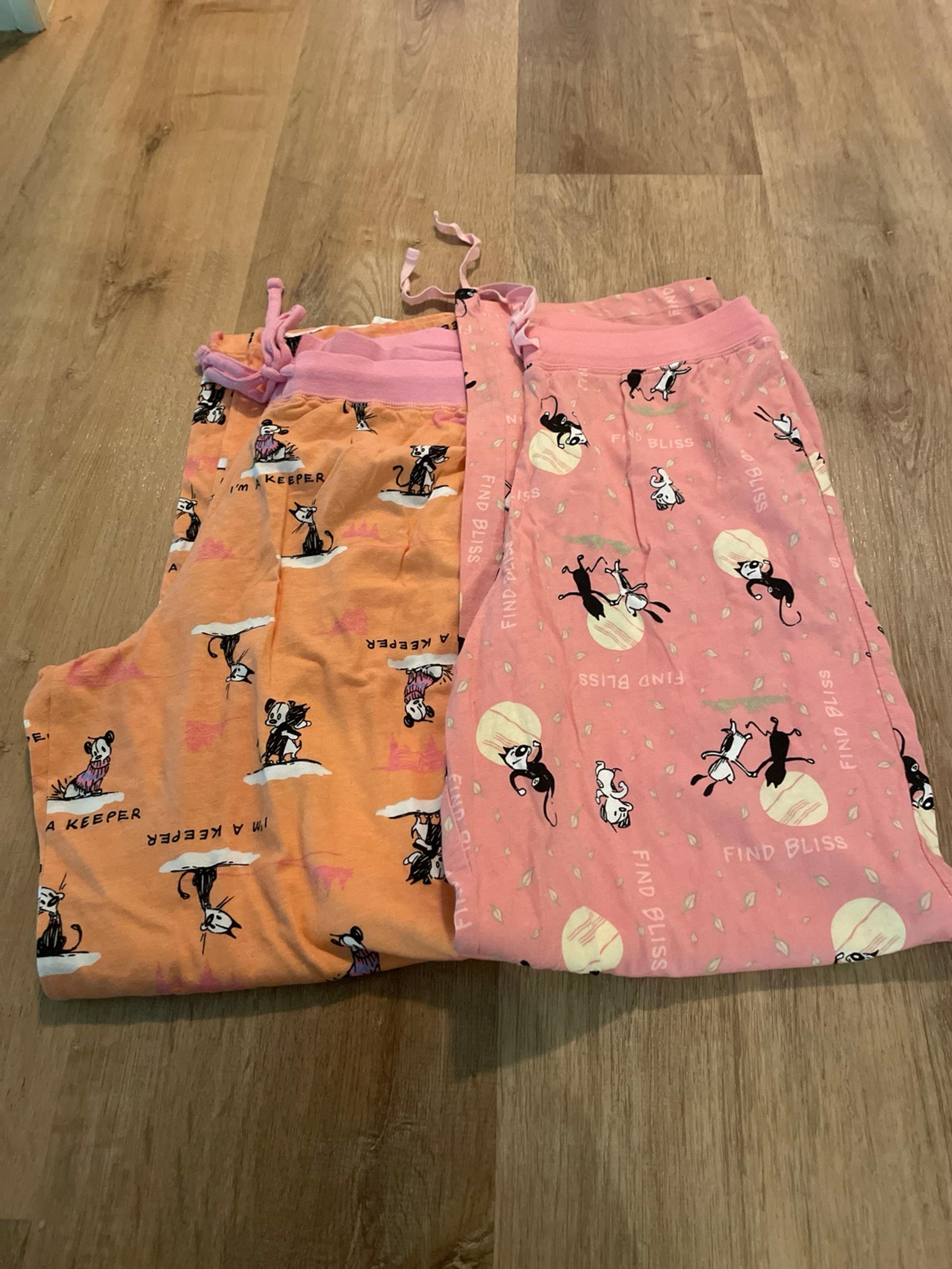 mutts organic 2006 pajama pants size med