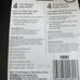 RED 4-Watt Wedge Base Light Bulbs, 4 Pack (11691)