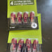 RED 4-Watt Wedge Base Light Bulbs, 4 Pack (11691)