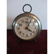 Vintage 1960’s JULIET alarm clock Winds Up Tested, Oxidation Robert Shaw