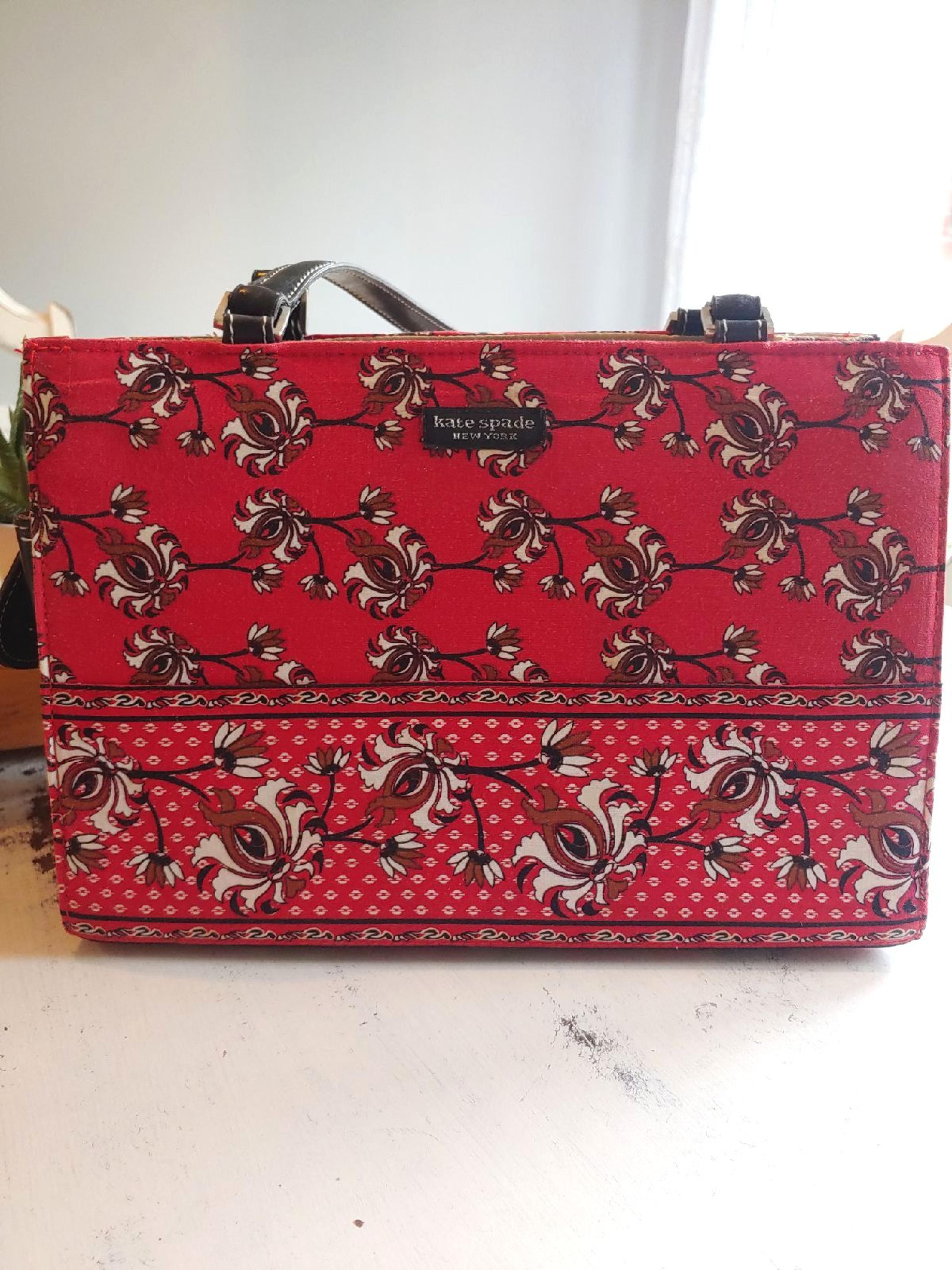 Vintage Kate Spade fabric purse
