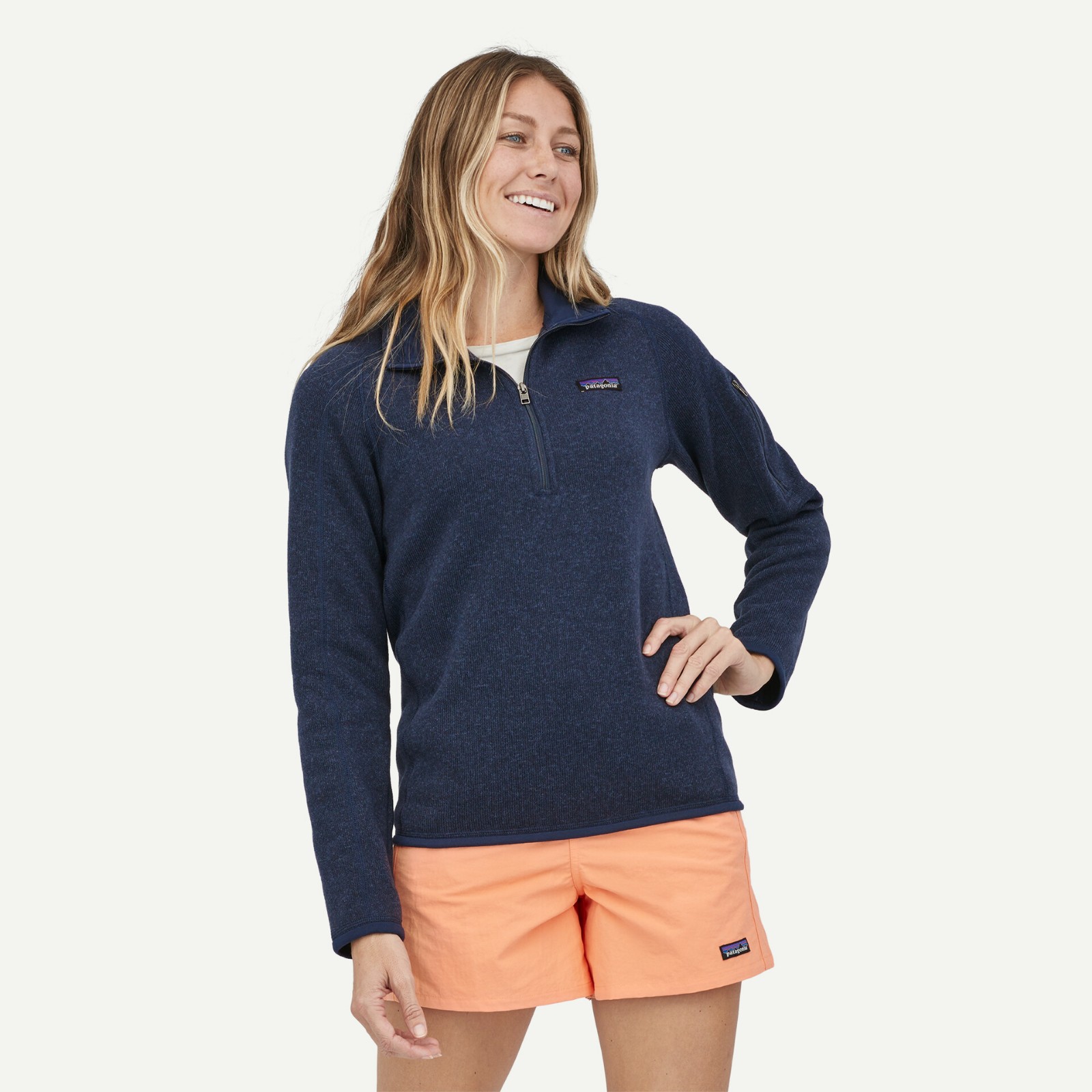 Patagonia - Womens Better Sweater 1/4 zip Fleece Pullover