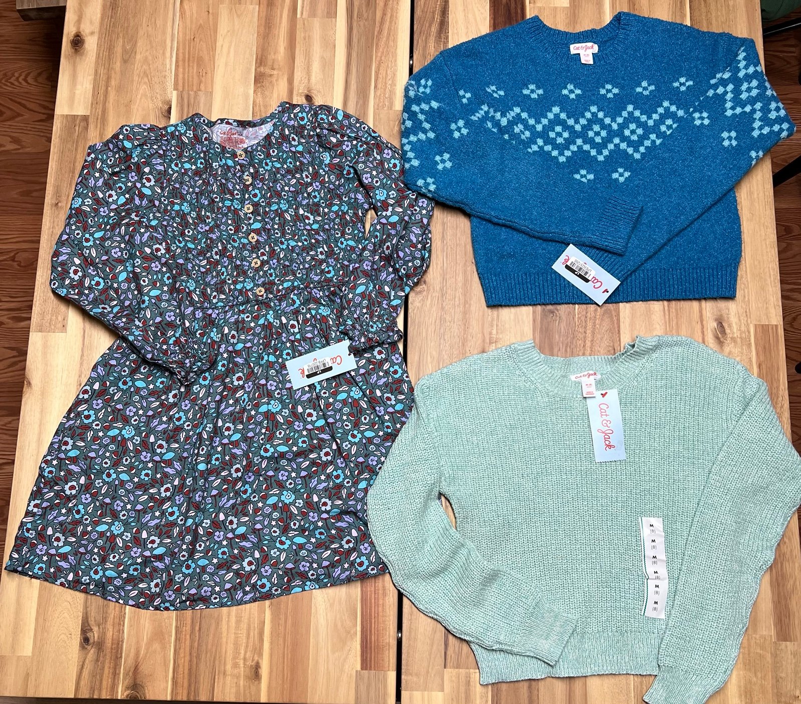 NWT Girls clothes bundle M 8