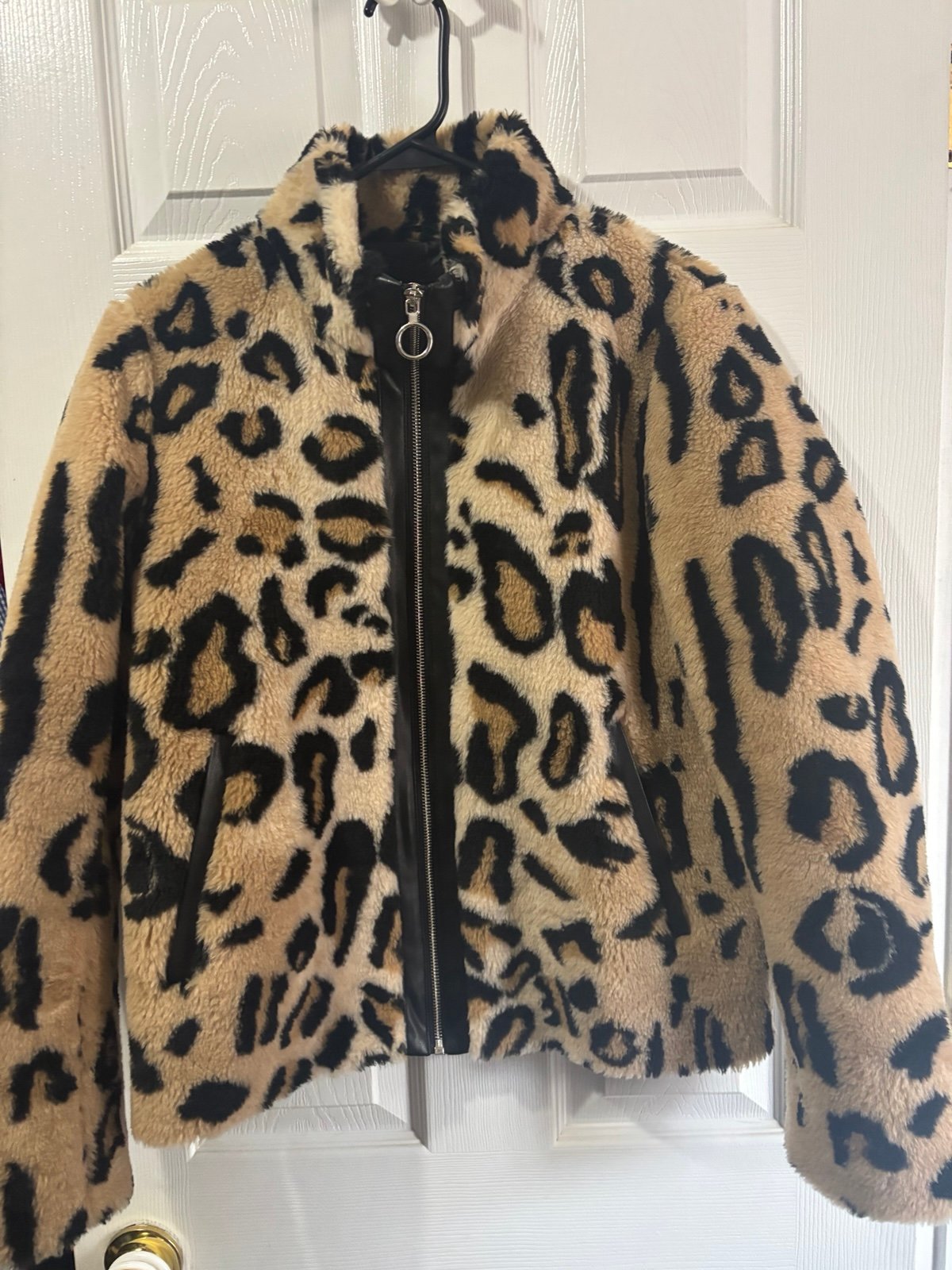 Express faux fur jacket