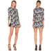 595 A.L.C Silk Floral Tordi Mini Dress