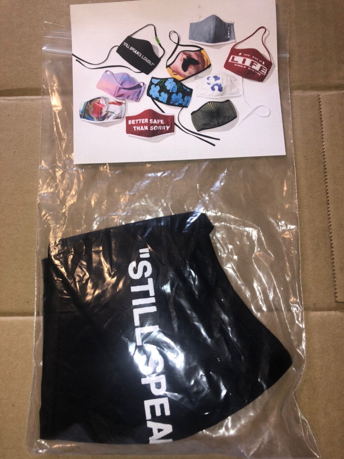 Virgil Abloh MOCA Off White Face Mask