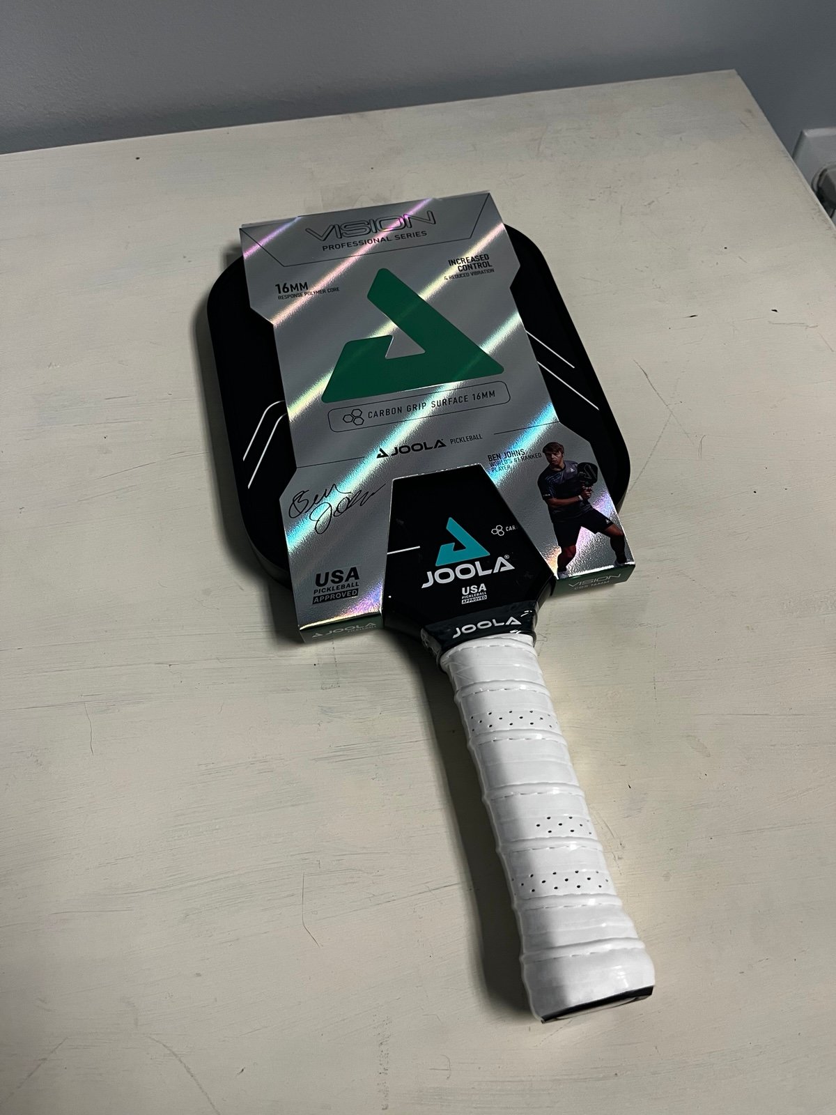 Joola Ben Johns Vision Professional Series 16mm Pickleball Paddle - BRAND NEW
