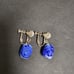 Vintage haskell NA Navajo lapis earrings