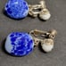 Vintage haskell NA Navajo lapis earrings