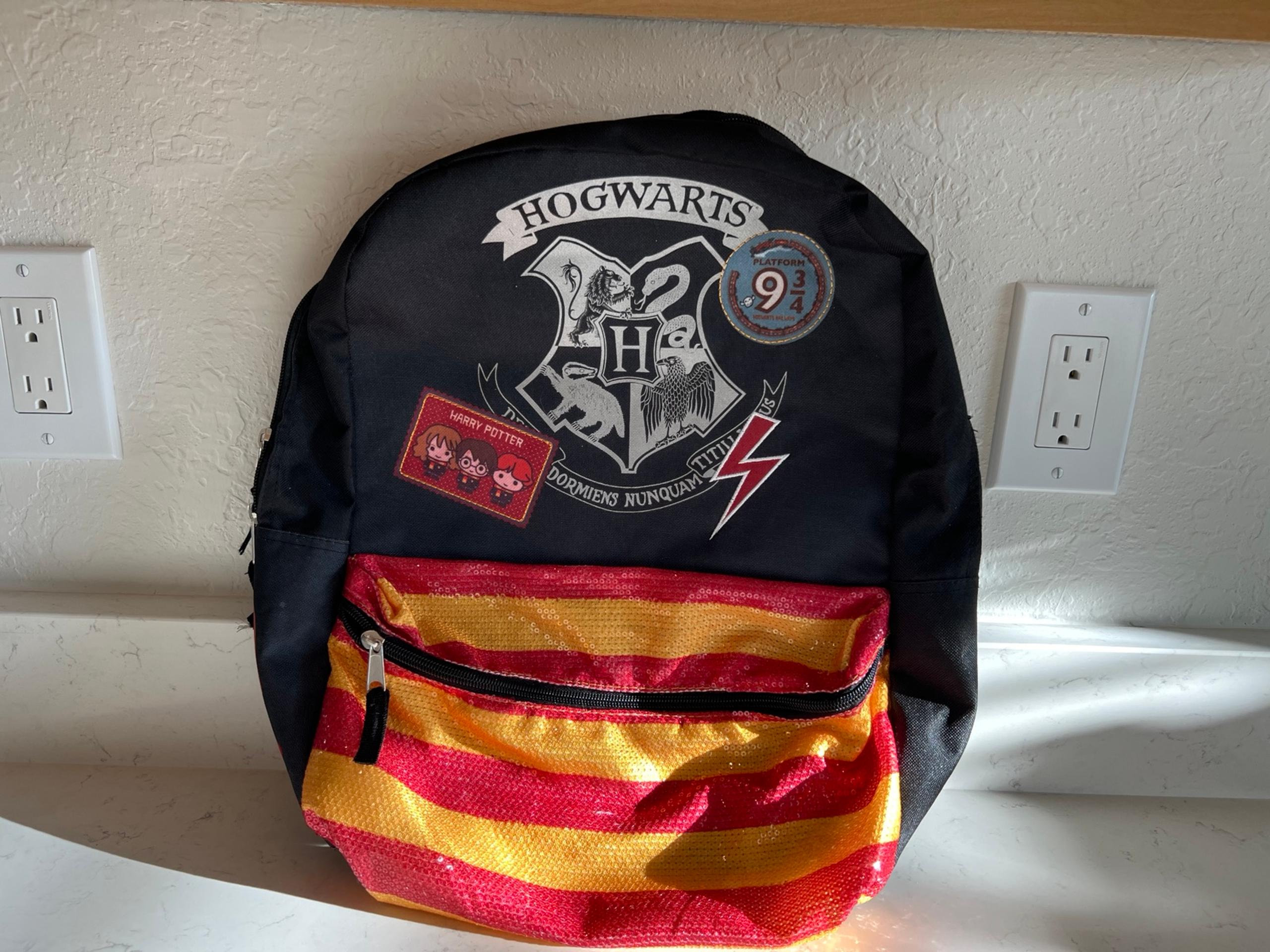 Harry Potter Gryffindor Hogwarts Chibi Sequin Backpack