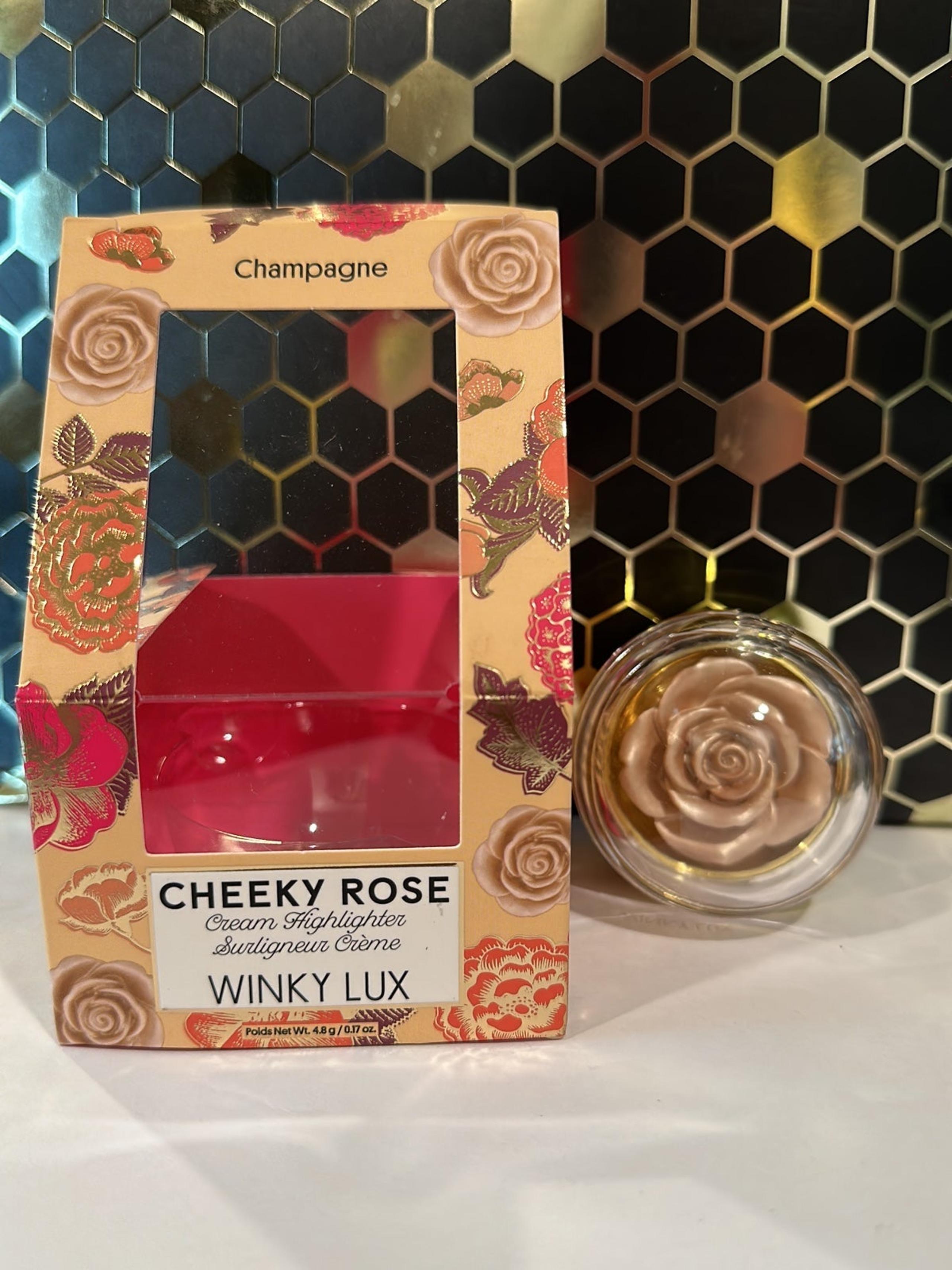 Winky lux cheeky rose highlight Champagne