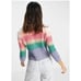 Free People Troublemaker Cardigan Sz Large Rainbow Retail 100