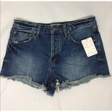 Free People Clothing Denim Uptown Shorts