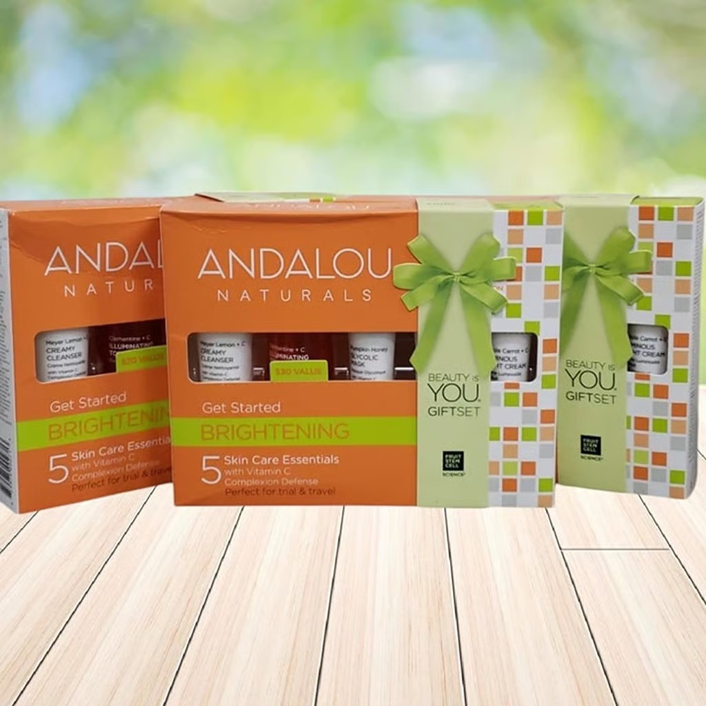 3 boxes Skin Care Essentials Giftset by Andalou Naturals
