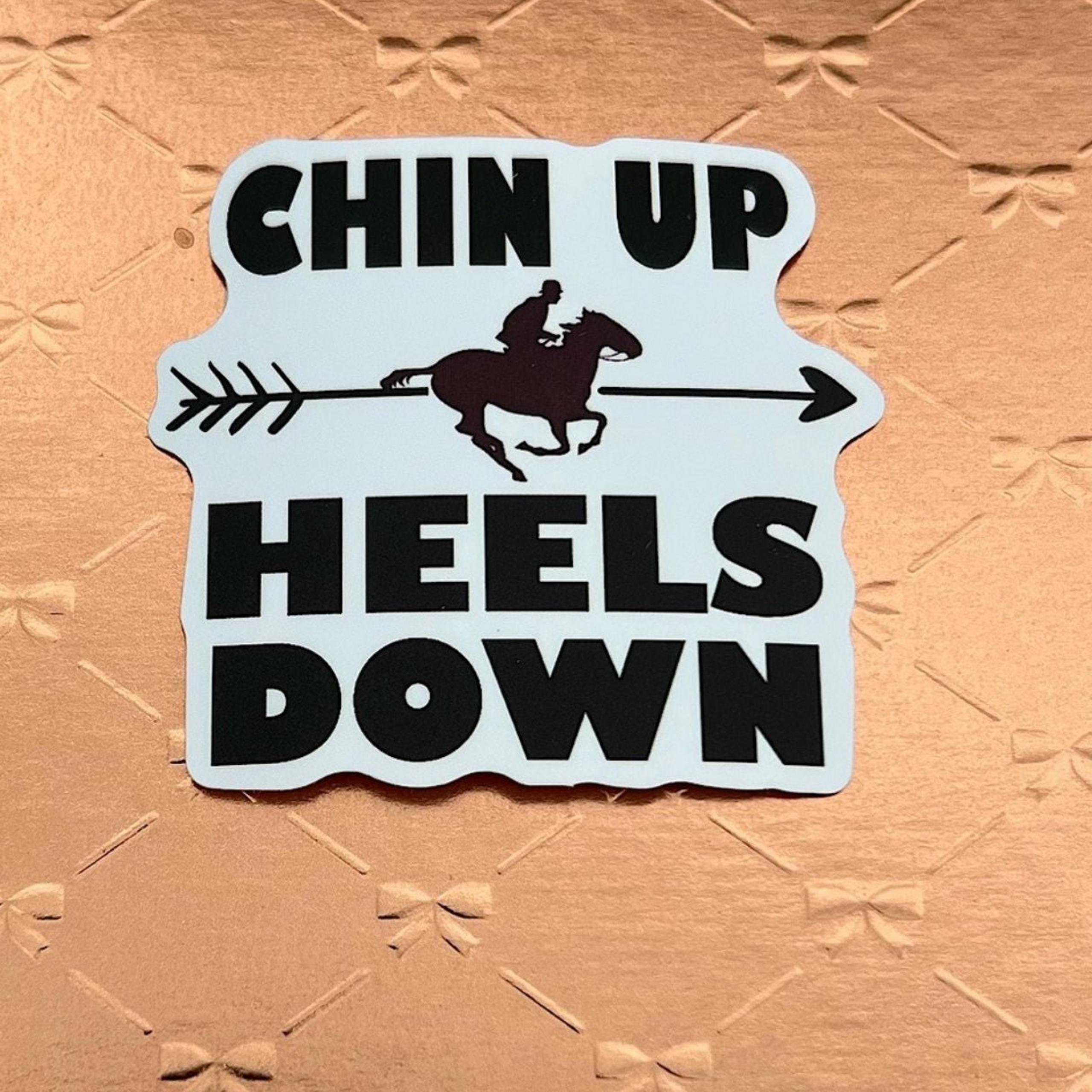 Chin Up Cowgirl Cowboy Single Waterproof Decor Sticker