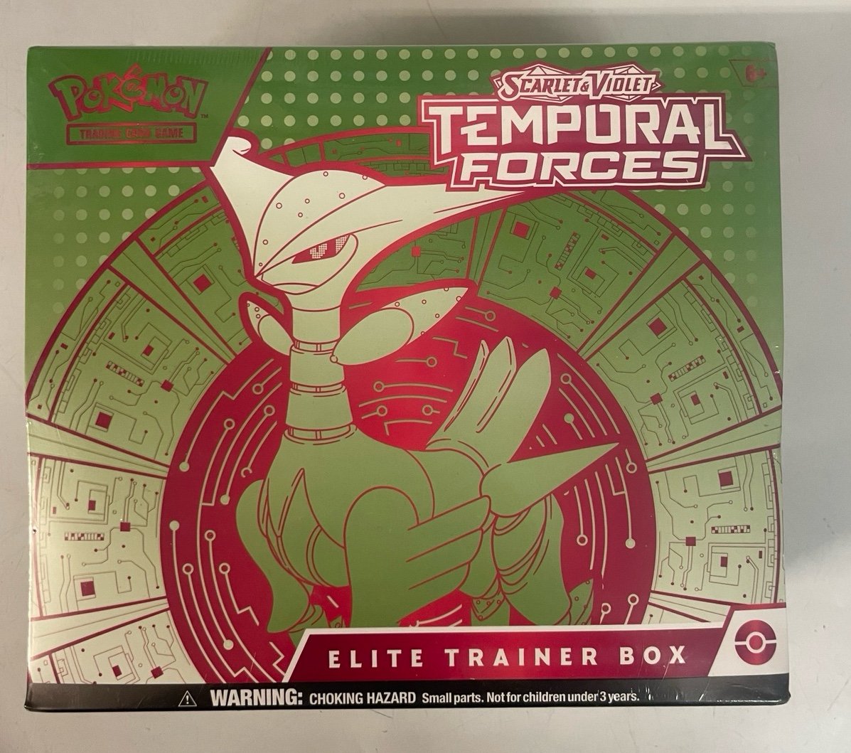 Pokémon Scarlet & Violet Temporal Forces Center ELITE trainer Box