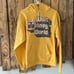 Walt Disney World Theme Park Exclusive Hoodie Retro Yellow Size Medium