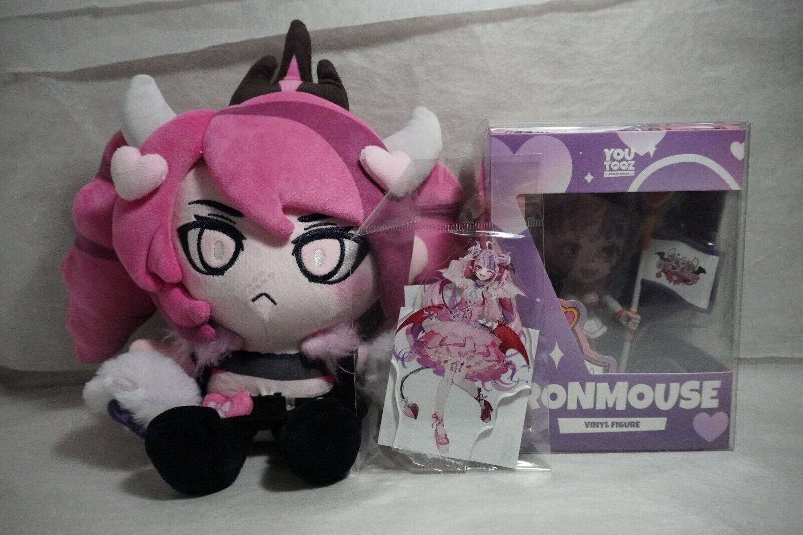 Vshojo Makeship Brat Princess Plush Youtooz Figure Animate Acrylic Ironmouse