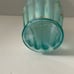 Fenton Ruffled Rim Large Iridescent Mist Green Vase