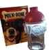 Dog fire hydrant container with Milk bone, medium dog treats