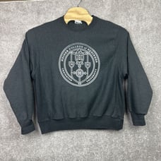 Creighton University Sweatshirt L Gray Champion Reverse Weave Heider College