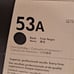 HP Q7553A (HP 53A) Black Original Laser Toner Cartridge in Retail Packaging