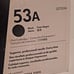 HP Q7553A (HP 53A) Black Original Laser Toner Cartridge in Retail Packaging