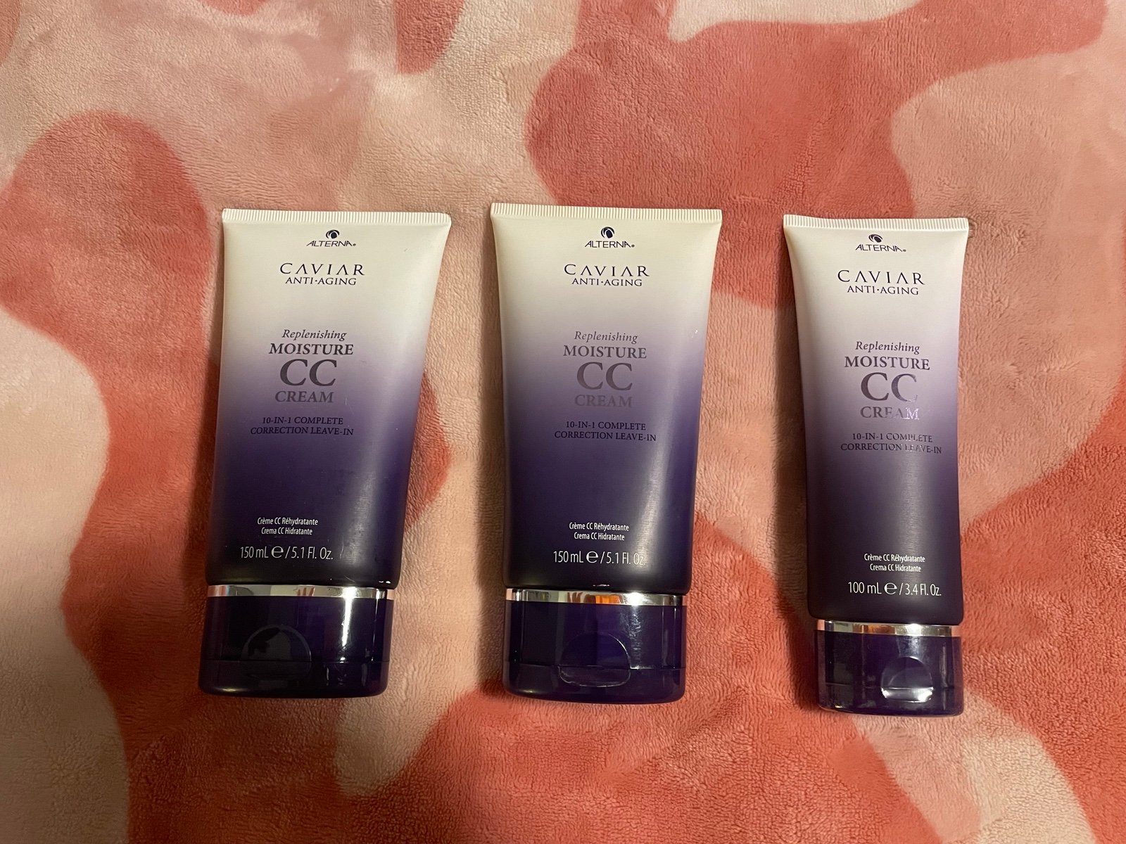 Alterna Caviar Anti-Aging Replenishing Moisture CC Cream Leave-In Bundle