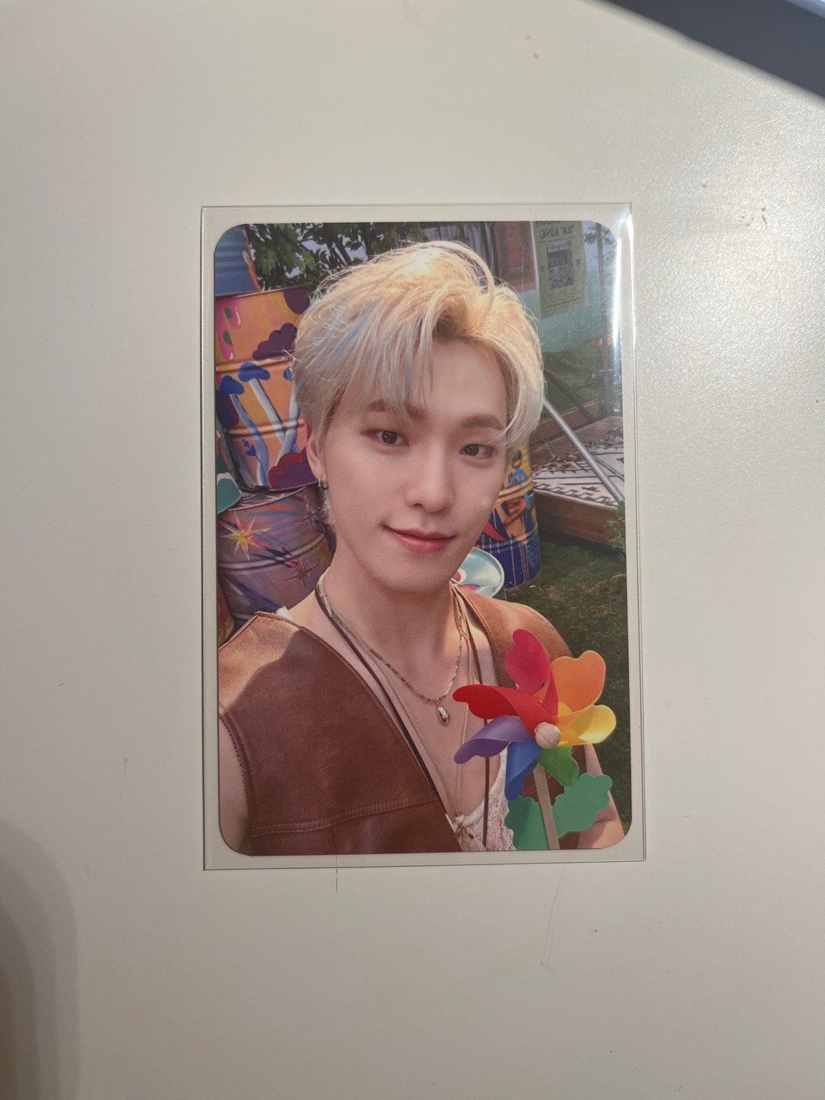 Seventeen Dino broadcast photocard