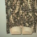 St. John Sz L Top Stretchy Brown & Cream