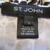 St. John Sz L Top Stretchy Brown & Cream